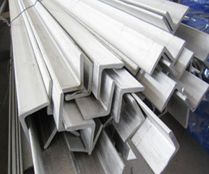 Bright customized stainless steel angle bar